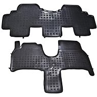 Rezaw-Plast rubber mats black with higher edge Citroen C8, 02- set of 2 pcs - Car Mats