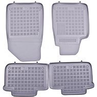 Rezaw-Plast rubber mats grey with higher edge Citroen C6, 05- set of 4 - Car Mats