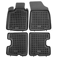Rezaw-Plast rubber mats black with higher edge Dacia Sandero 08-12 set of 4 pcs - Car Mats