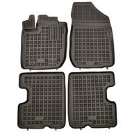 Rezaw-Plast gumové koberečky černé s vyšším okrajem Dacia Duster 14- sada 4 ks - Car Mats