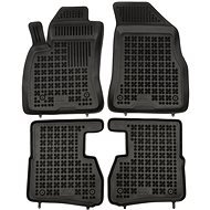 Rezaw-Plast gumové koberečky černé s vyšším okrajem Fiat Doblo 10- 5/7 míst, sada 5 ks - Car Mats