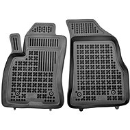 Rezaw-Plast rubber mats black with higher edge Fiat Doblo 10-14 3 seats, set of 2 - Car Mats