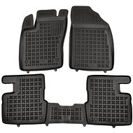 Rezaw-Plast rubber mats black with higher edge Sedan, set of 3 Fiat Tipo 15- - Car Mats