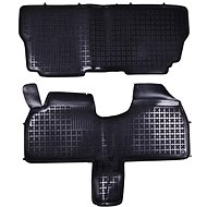 Rezaw-Plast rubber mats black with higher edge Fiat Ulysses 94-11/02 set of 2 pcs - Car Mats