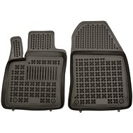 Rezaw-Plast rubber mats black with higher edge Ford Transit Courier 14- 2 seats, set of 2 - Car Mats