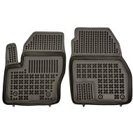 Rezaw-Plast rubber mats black with higher edge Ford Transit Connect 13- 2 seats, set of 2 - Car Mats