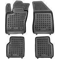 Rezaw-Plast rubber mats black with higher edge Jeep Compass 17- set of 4 - Car Mats
