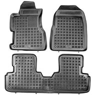 Rezaw-Plast rubber mats black with higher edge Honda Civic 01-04 3dv. - Car Mats