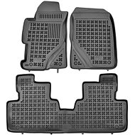 Rezaw-Plast rubber mats black with higher edge Sedan, set of 3 pcs Honda Civic 01-05 - Car Mats