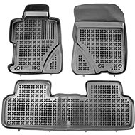 Rezaw-Plast rubber mats black with higher edge Honda Civic 4dv. 2006- set of 3 pcs - Car Mats