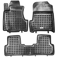 Rezaw-Plast rubber mats black with higher edge Honda CR-V 07- set of 3 pcs - Car Mats