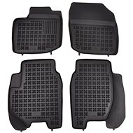 Rezaw-Plast rubber mats black with higher edge Honda Civic 12- set of 4 pcs - Car Mats