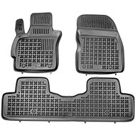 Rezaw-Plast rubber mats black with higher edge Mazda 5, 05- set of 3 pcs - Car Mats