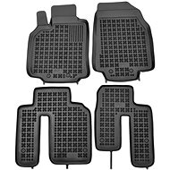Rezaw-Plast rubber mats black with higher edge Mazda CX-9, 07- set of 4 - Car Mats