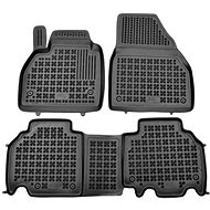 Rezaw-Plast rubber mats black with higher edge Mercedes-Benz Citan 12- set of 3 - Car Mats