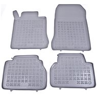 Rezaw-Plast rubber mats grey with higher edge Mercedes-Benz W210"E" 99-02 set of 4 - Car Mats