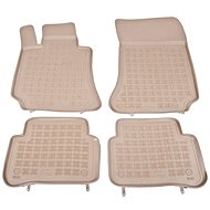 Rezaw-Plast rubber mats beige with higher edge Mercedes-Benz W212"E" 09- set of 4 - Car Mats