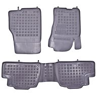 Rezaw-Plast rubber mats grey with higher edge Mercedes-Benz W163"ML" 98-05 set of 3 pcs - Car Mats