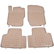 Rezaw-Plast rubber mats beige with higher edge Mercedes-Benz W164"ML" 05- set of 4 - Car Mats