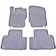 Rezaw-Plast rubber mats grey with higher edge Mercedes-Benz W164"ML" 05- set of 4 - Car Mats
