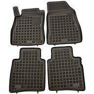 Rezaw-Plast rubber mats black with higher edge Nissan Pulsar 14- set of 4 - Car Mats