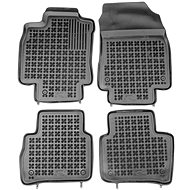 Rezaw-Plast rubber mats black with higher edge Nissan Tiida 07- set of 4 - Car Mats