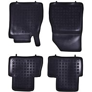 Rezaw-Plast rubber mats black with higher edge Nissan Juke 10- set of 4 pcs - Car Mats