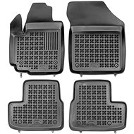 Rezaw-Plast rubber mats black with higher edge Opel Agila 08- set of 4 - Car Mats