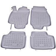 Rezaw-Plast rubber mats grey with higher edge Opel Astra 98-03 set of 4 - Car Mats