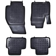 Rezaw-Plast rubber mats black with higher edge Opel Meriva 10- set of 4 pcs - Car Mats