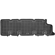 Rezaw-Plast rubber mats black with higher edge Opel Vivaro 14- 3rd row of seats, 1 pc - Car Mats