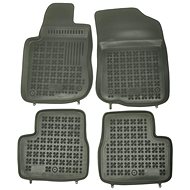 Rezaw-Plast rubber mats black with higher edge Peugeot 208, 12- set of 4 - Car Mats