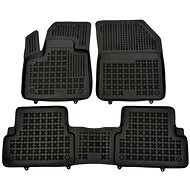 ACI PEUGEOT 3008, 16- rubber mats black with higher edge (set of 3) - Car Mats