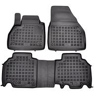 Rezaw-Plast gumové koberečky černé s vyšším okrajem Renault Kangoo 08- sada 3 ks - Car Mats