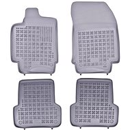 Rezaw-Plast rubber mats grey with higher edge Renault Laguna 07-10 set of 4 - Car Mats