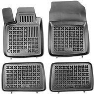 Rezaw-Plast rubber mats black with higher edge Renault Twingo 07- set of 4 - Car Mats