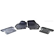 Rezaw-Plast rubber mats black with higher edge Renault Mégane 08- set of 4 - Car Mats