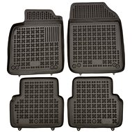 Rezaw-Plast rubber mats black with higher edge SAAB 9-3, 02- set of 4 - Car Mats