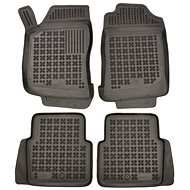 Rezaw-Plast rubber mats black with higher edge SAAB 9-5, 97-10 set of 4 - Car Mats