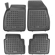 Rezaw-Plast rubber mats black with higher edge SAAB 9-5, 10-12 set of 4 - Car Mats