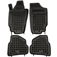 ACI SEAT Ibiza 08- gumové koberčeky čierne s vyšším okrajom (súprava 4 ks) - Autokoberce