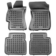 Rezaw-Plast rubber mats black with higher edge Subaru Outback 03- set of 4 - Car Mats