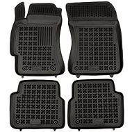 Rezaw-Plast rubber mats black with higher edge Subaru Forester 08- set of 4 - Car Mats