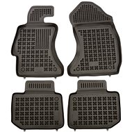Rezaw-Plast rubber mats black with higher edge Subaru XV 12- set of 4 - Car Mats