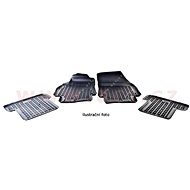 ACI SUZUKI SX4 06- gumové koberečky černé s vyšším okrajem (pro vozidla bez hasícího přístroje/sada  - Car Mats