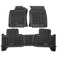 Rezaw-Plast gumové koberečky černé s vyšším okrajem Toyota Land Cruiser 02- sada 3 ks - Car Mats
