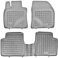 Rezaw-Plast rubber mats grey with higher edge Toyota Avensis 09- set of 3 pcs - Car Mats
