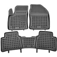 Rezaw-Plast rubber mats black with higher edge Toyota Prius 16-set of 3 - Car Mats