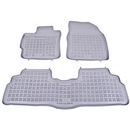 Rezaw-Plast rubber mats grey with higher edge Toyota Verso 09- set of 4 - Car Mats
