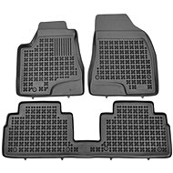 Rezaw-Plast rubber mats black with higher edge Lexus RX 03-09 set of 3 pcs - Car Mats